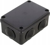 Pawbol Kārba Virsmas Hermētisks Melna Ip65 120 X 80 X 50mm 6-dławików S-box 206c Pawbol