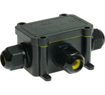 Plastrol Kārba Hermētisks Złączeniowa Virsmas Melna 3x1,5mm 16a Ip68 W-00405 Plastrol