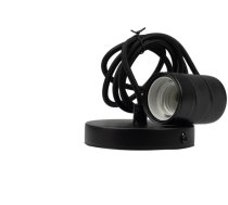 Ecolight Gaismeklis Griestu Piekarināmā 2m E27 Melns Mat