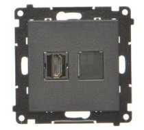 Kontakt-simon Tghdmi.01/149 Ligzda Hdmi (Modulis) Matēts Melns