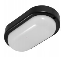 Gaismeklis Led Kanlo Ovāla 8w 4000k 760lm Ip54 Melna C45-kan2-08-blo-4k