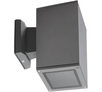 Sienas Lampa Kanlux Gaismeklis Fasādes Lart El-160-gr Antracīta E27 Ip54 29832