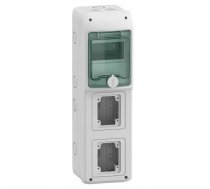 Sadales Skapis 1x5 Virsmas Mureva Ip65 Do Pieslēgšanai ligzdas Gmrv-1-5-nt-t/2 2 Bedres 90x100mm 13178