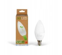 Spuldze Led 6w E14 Svece 510lm Auksta 6500k / Gp011z06