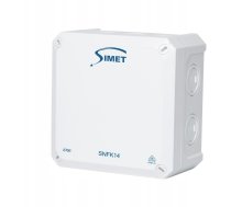 Kārba Sienas 140x140x81mm Ip66 Balta Snfk14 83170006