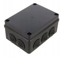 Pawbol Kaste Hermētisks Ip65 Kārba Instalācijas 150x110x75mm Melna Z Dławikami Pg21 S-box 306c
