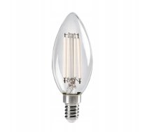 Spuldze Led E14 Xled W C35e14 4,5w-ww 470lm 2700k Krāsa Silts Stikla 37382