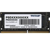 Atmiņa Portatīvajam Datoram Patriot Signature, Sodimm, Ddr4, 16 Gb, 3200 Mhz, Cl22 (psd416g32002s)