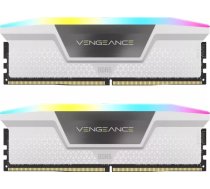 Atmiņa Corsair Vengeance Rgb, Ddr5, 32 Gb, 6000mhz, Cl36 (cmh32gx5m2e6000c36w)