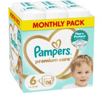 Pampers Pampersy Premium Care 6, 13-18 Kg, 116 gab.