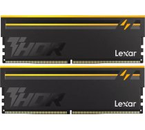 Atmiņa Lexar Lexar Thor 2.0 Ddr5 6000 Cl38 1.3v Memory With Heatsink And Rgb Lighting, Black Color, Dual Pack