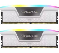 Atmiņa Corsair Vengeance Rgb, Ddr5, 64 Gb, 6000mhz, Cl30 (cmh64gx5m2b6000c30w)