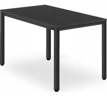 Leobert Galds Tessa 120cm X 60cm - Melns / Melns Kājas