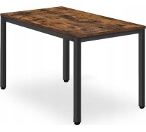 Leobert Galds Tessa 120cm X 60cm - Rustykalny / Melns Kājas