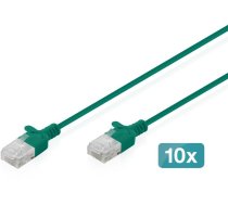 Digitus CAT6 U/UTP SLIM PA 10X15M GREE