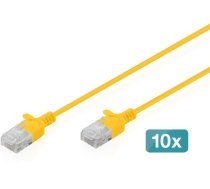 Digitus CAT6 U/UTP SLIM PA 10X15M YELL