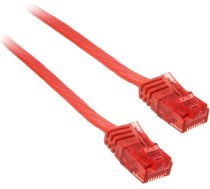 Inline 0.5m - Kabelis Tīkla U/utp - 1000 Mbit - Cat.6 - Rj45 - Sarkans (71655r)