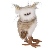 Christmas Decoration Rotājums Dekoratīvā Sezonowa Pūce Stojaca Bez Ausu Brūns 23cm