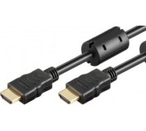 Kabelis Goobay Kabelisis Hdmi O Dużej Szybkości Transmisji Z Ethernetem (ferrytowy) - Garums Kabeļa 1 M