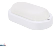 Gaismeklis Led Kanlo Ovāla 8w 4000k 760lm Ip54 Balta Cz. Mikr. C45-kan2-08-who-4k-ms