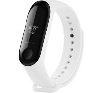 Fixed Fixed Silicone Silikons Siksna Do Savilcēji Xiaomi Mi Band 3/4, Balts