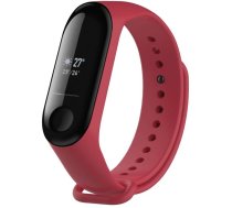 Fixed Fixed Silicone Silikons Siksna Do Savilcēji Xiaomi Mi Band 3/4, Rozā