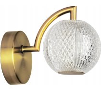 Sienas Lampa Light Prestige Light Prestige Diamond Lp-2202/1w Gd Sienas Lampa Lampa Sienas Modern Bumba Ball 1x5w Led 3000/4000/6000k Cct Zelta/caurspīdīgs