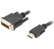 IRUZVIETAS Kabelis Lanberg Hdmi - Dvi-d 3m Melns (ca-hddv-10cc-0030-bk)