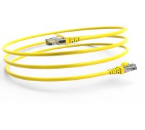 M-cab Inca Kabelis Rj45 Cat6 Utp 250mhz 1.00m Dzeltens