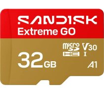 Karte Sandisk Sandisk Extreme Go - Flash-speicherkarte - 32 Gb - A1 / Video Class V30 / Uhs-i U3 - Microsdhc Uhs-i