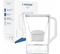Krūze Filtra Wessper D3 Slim Aquamax Balts