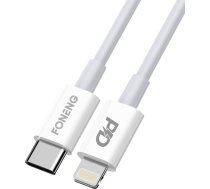 Kabelis Usb Foneng Usb-c - Lightning 2 M Balts (x31-2m Type-c To Iph)