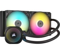 Dzesēšana Ūdens Corsair Icue Link Titan 280 Rx Rgb Melns (cw-9061017-ww)