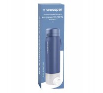Wessper Pudele Filtrējoša B2 Stainless Steel Actitex™ 1000ml Blue (wes276-1000-bl_k)