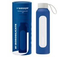 Wessper Stikla Pudele B1 Borosilicate 500ml Navy Blue (wes260-500-nb-new)
