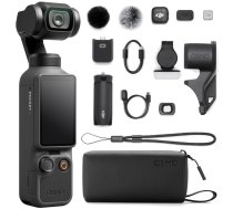 Kamera Dji Dji Osmo Pocket 4 Aparāts Ar Stabilizatoru 4k Ultra Hd 37 Mp Wi-fi Melns