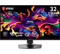 Monitors Msi Msi Mag 321upde X24 - Oled-Monitors - Gaming - 81.3 Cm (32") (31.5" Sichtbar) - 3840 X 2160 Uhd @ 240 Hz - Tandem Oled - 1300 Cd/m2 - 1500000:1 - Displayhdr 500 True Black - 0.03 Ms - 2xhdmi, Displayport, Usb-c
