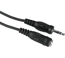 Kabelis Hama Jack 3.5mm - Jack 3.5mm 2.5m Melns (002051040000)