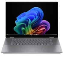 Portatīvais dators Hp Hp Omnibook X Flip 16-ar0016nw Ryzen Ai 5 340 16.0 2k Touch Oled Ips 300nits Ag 16gb Lpddr5x Ssd1tb Radeon 840m Cam 5mpx + Ir 68wh Win11 Meteor Silver 2y