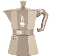 Kafijas kanna Bialetti Bialetti Moka Exclusive 3tz Induction, Sand