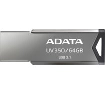 Flash zibatmiņa Adata Uv350, 64 Gb (auv350-64g-rbk)