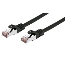 C-tech C-tech Kabelis Patchcord Cat6, Ftp, černý, 0,5m