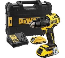 Akumalātora trieciena urbjmašīna 18V 2x2Ah DeWALT #DCD709D2T-QW-K