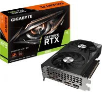 Karte Grafiskā Gigabyte Geforce Rtx 3060 Windforce Oc Lhr 12gb Gddr6 (gv-n3060wf2oc-12gd 2.0)