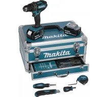 Urbjmašīna-skrūvgriezis Makita Dhp482rfx9 18 V 2 X Akumulators 3 Ah