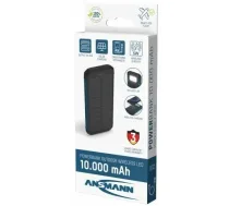 Lādētājs Saules Ansmann Pb212w Powerbank Med Solarpanel Og 3w Led 10.000mah