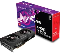 Karte Grafiskā Sapphire Sapphire Pulse Amd Radeon Rx 9070 Gre Gaming Oc 12gb Dual Hdmi / Dual Dp