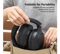 Austiņas Tozo H100 Bluetooth Over-ear Headphones Black