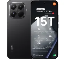 Viedtālrunis Xiaomi 15t Pro 5g 12/256gb Melns (mzb0kuheu)