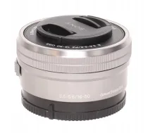 Objektīvs Sony Sony E Pz 16-50mm F3.5-5.6 Oss (silver) | (selp1650/s)